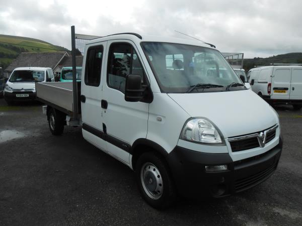 vauxhall vivaro double cab for sale