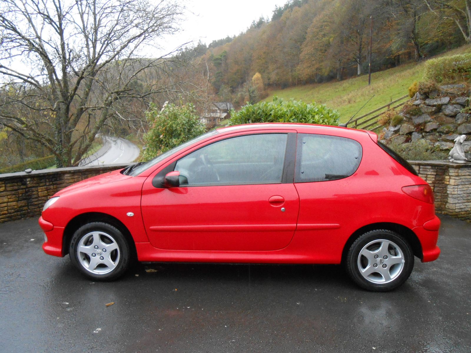 Peugeot 206 1.4 Verve 3 Door car for sale Llanidloes Powys Mid Wales ...