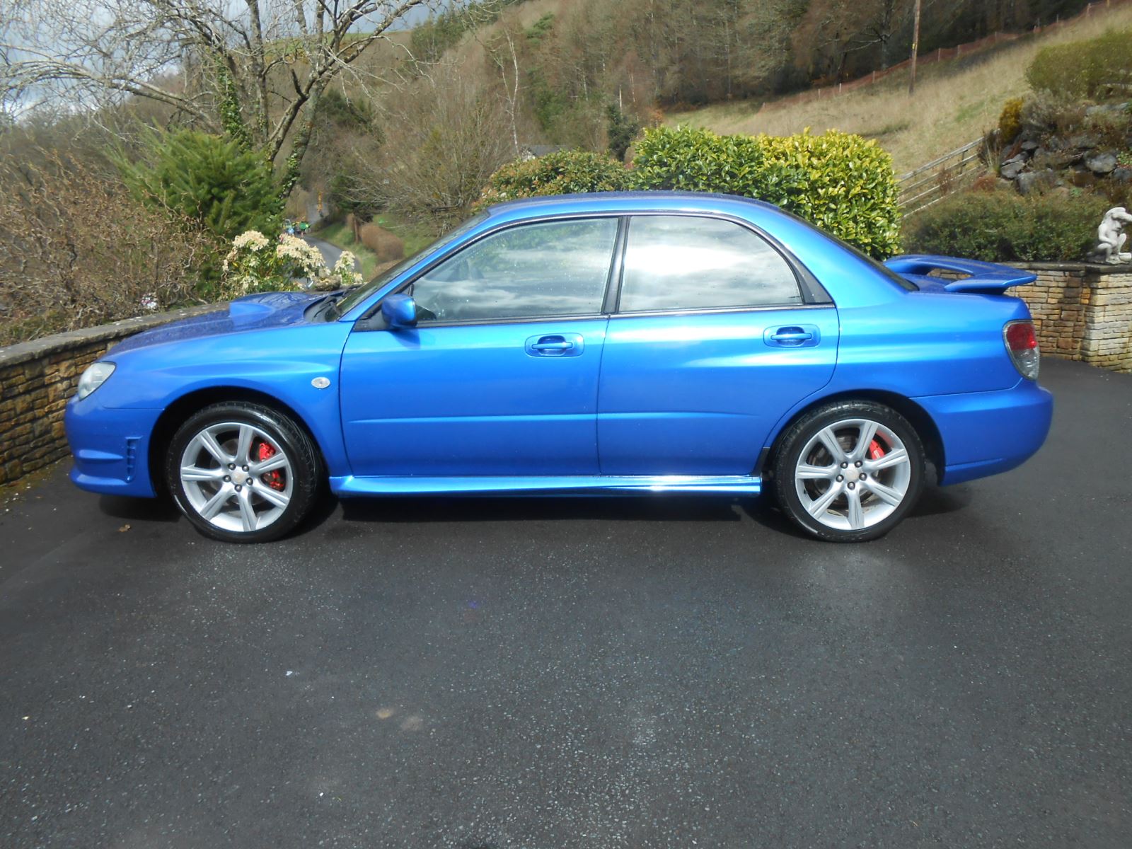 Subaru Impreza 2.5 WRX car for sale Llanidloes Powys Mid Wales Kevin